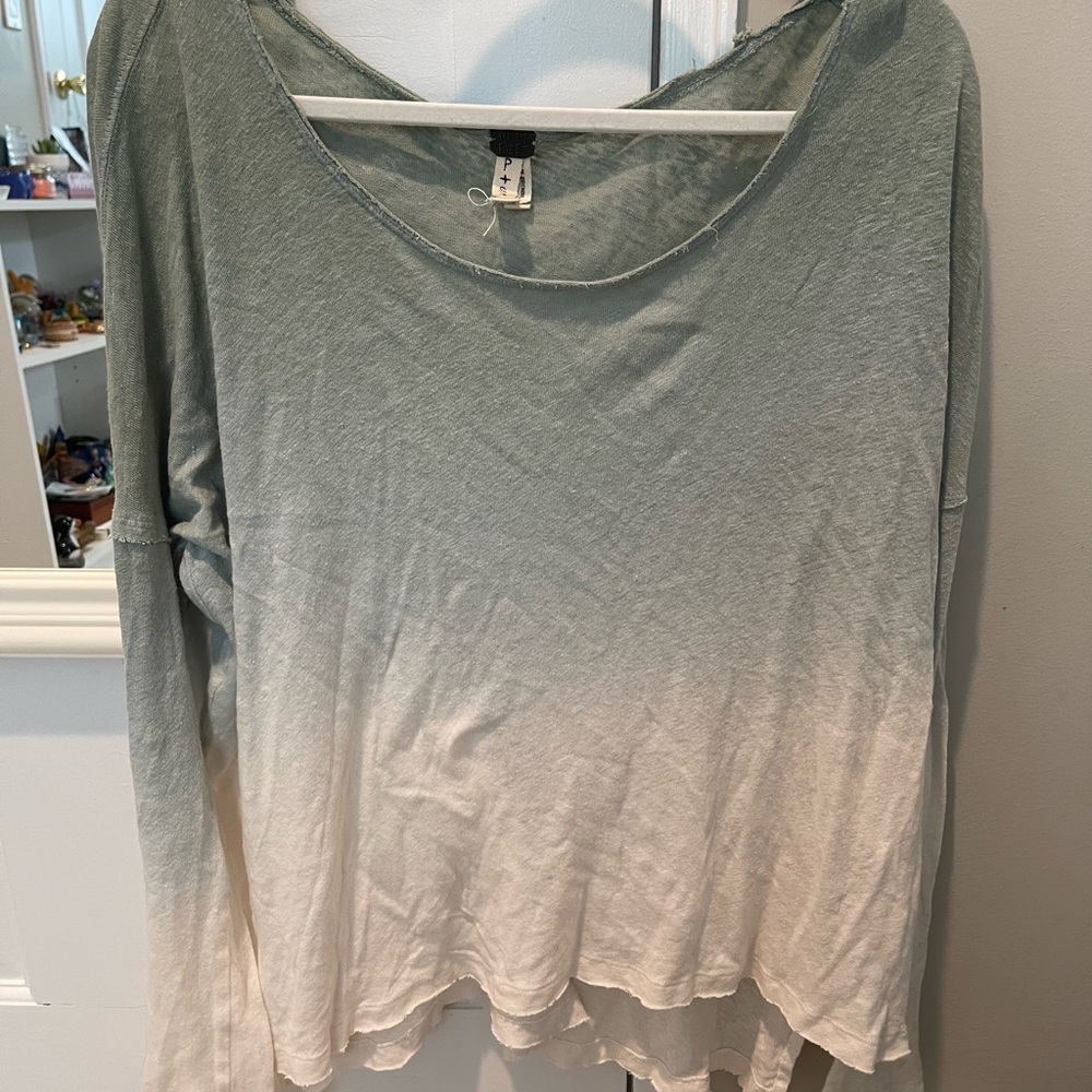 Free people ombré long sleeve